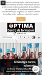 Mobile Screenshot of optimaformacion.com